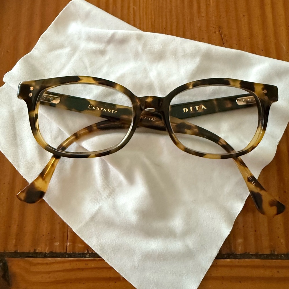 Dita Tortoise eyeglasses Courante model